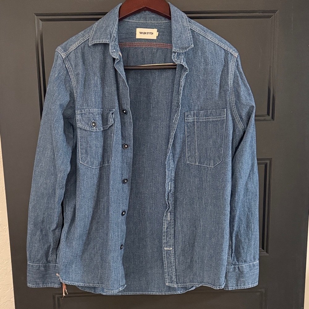 Taylor Stitch Blue Denim Shirt
